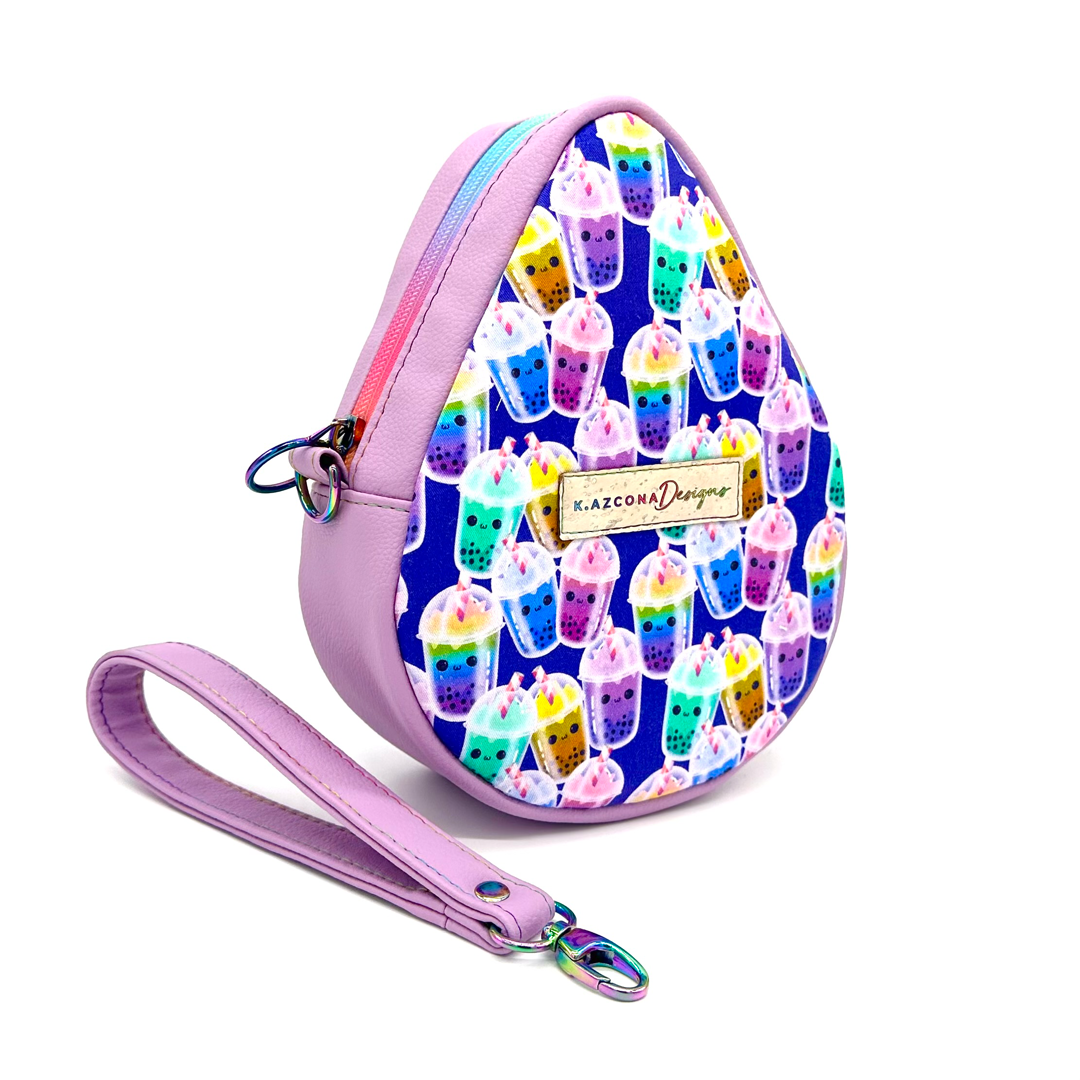 Bubble Tea Dewdrop Wristlet