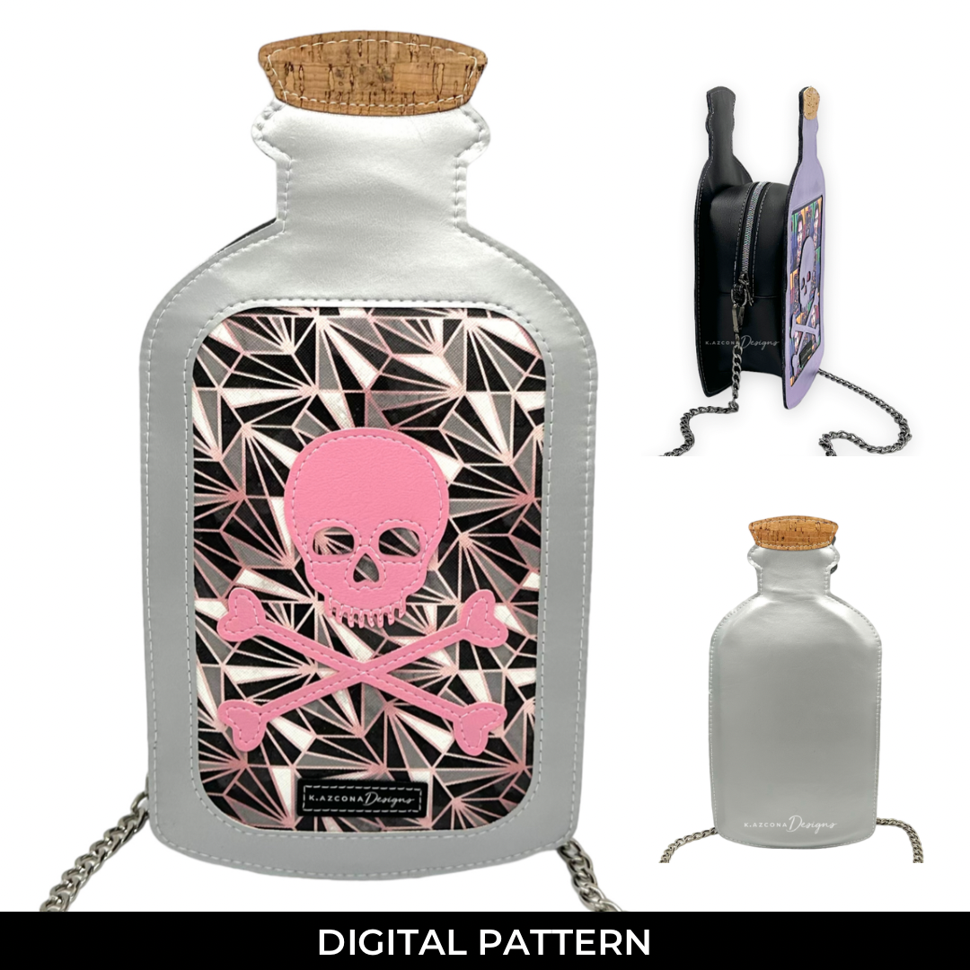 All Bottled Up Crossbody Bag Sewing Pattern