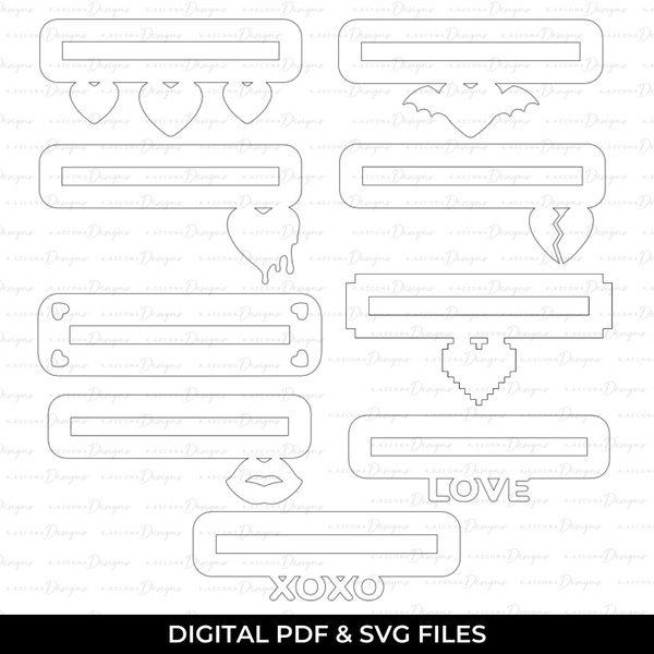 Amorable Zipper Overlays