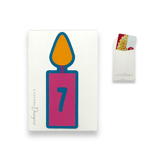Candle Gift Card Holder