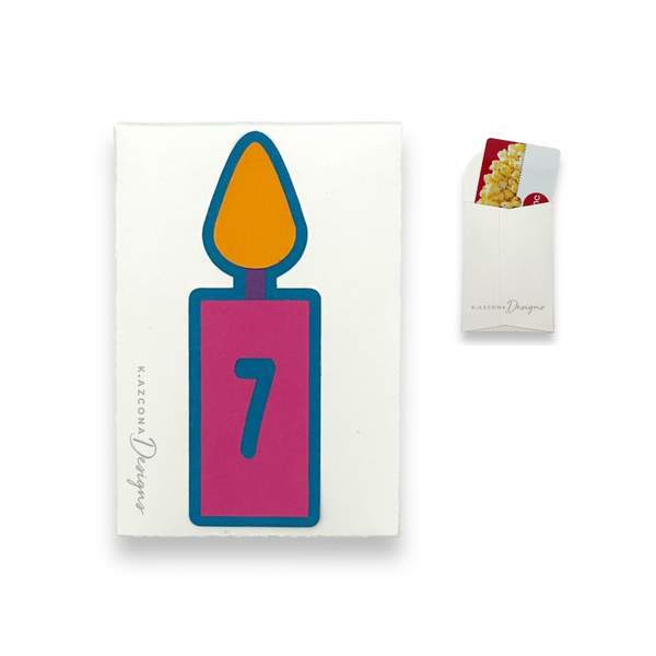 Candle Gift Card Holder