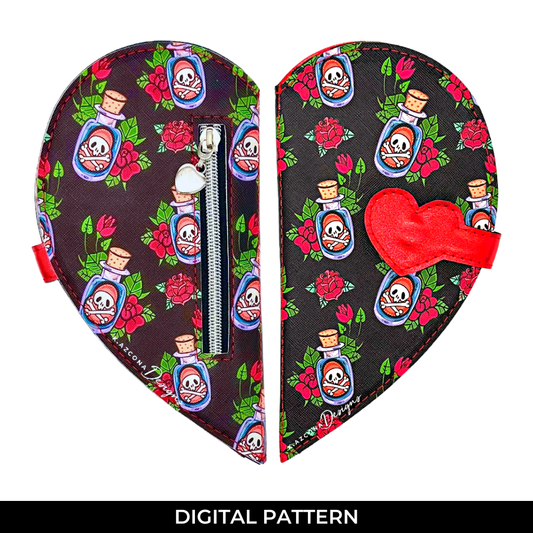 Heartbreaker Wallet Sewing Pattern