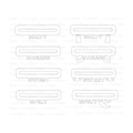 Ladies Who Lunch Zipper Overlays