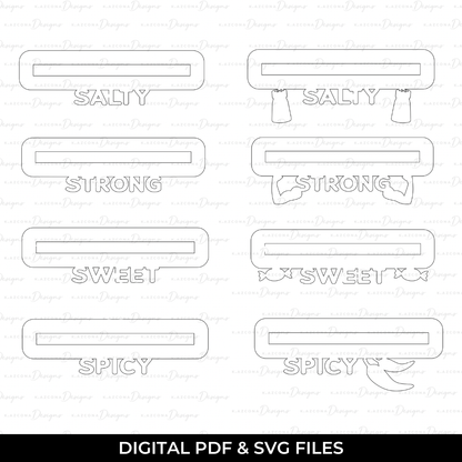 Ladies Who Lunch Zipper Overlay Bundle File