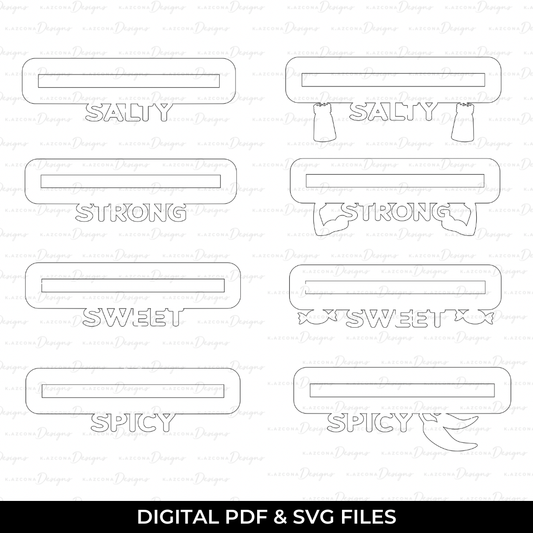 Ladies Who Lunch Zipper Overlay Bundle File