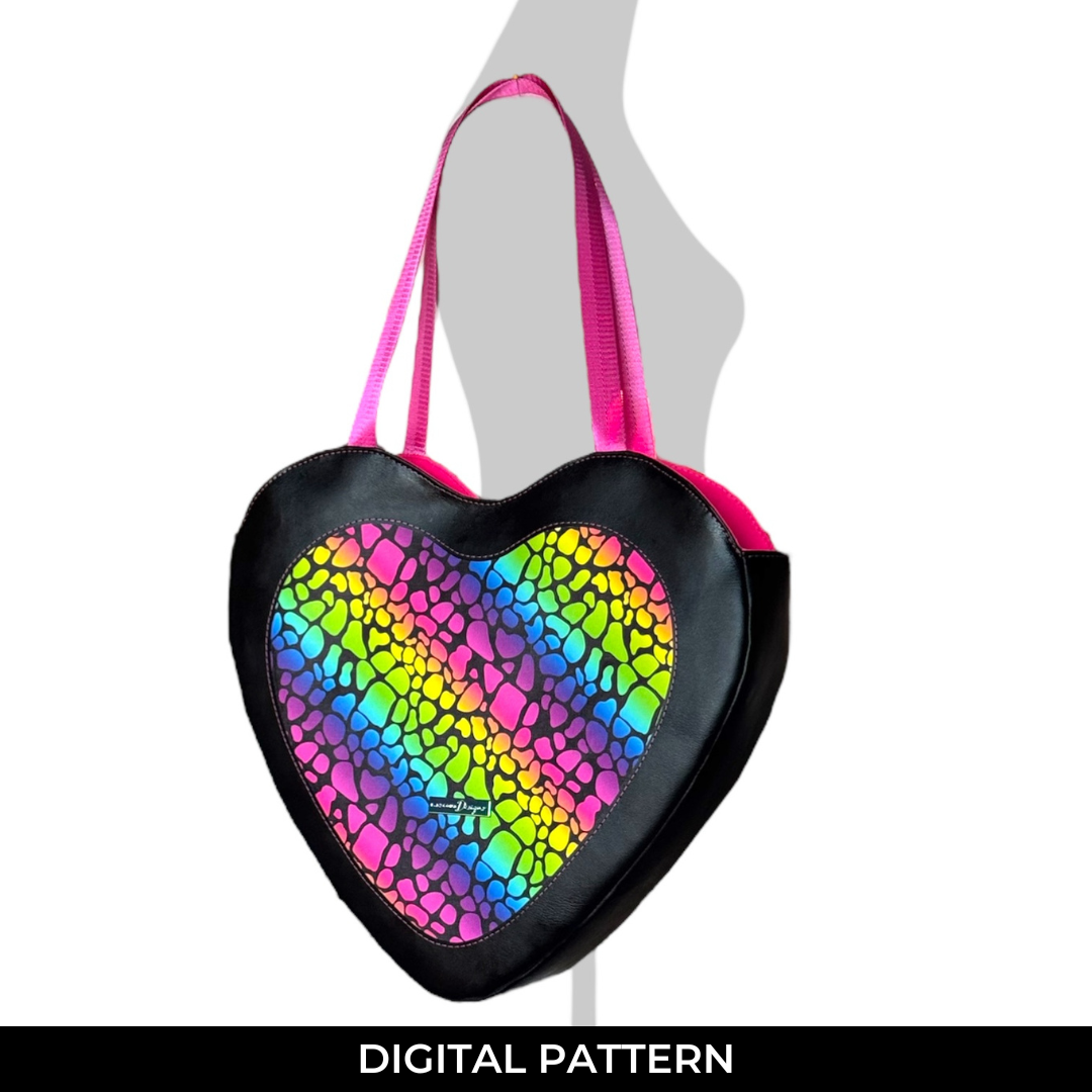 Mighty Heartbreaker Tote Bag Sewing Pattern