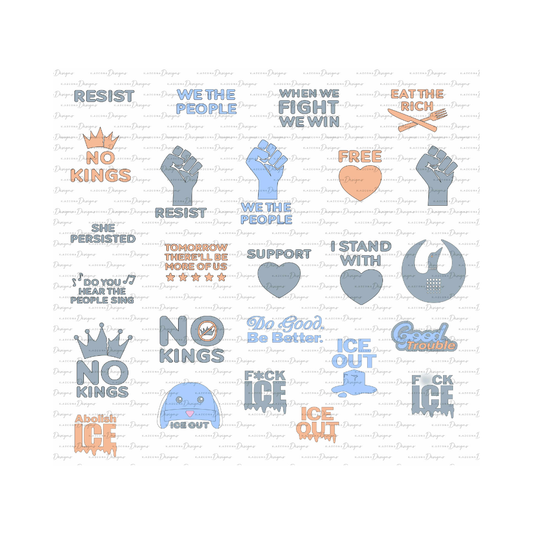 Peaceful Protest Appliqués