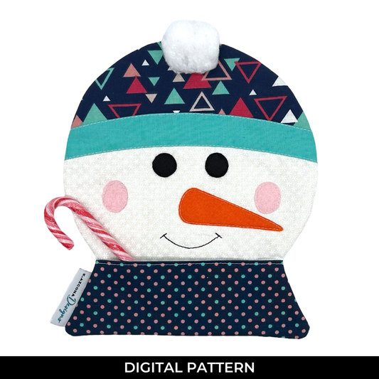 Snowdrop Mug Rug Sewing Pattern