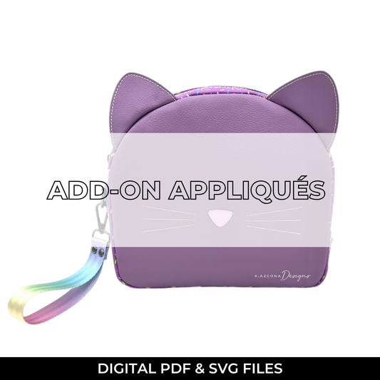 Zip-Purr Pouch Sewing Pattern Add-Ons
