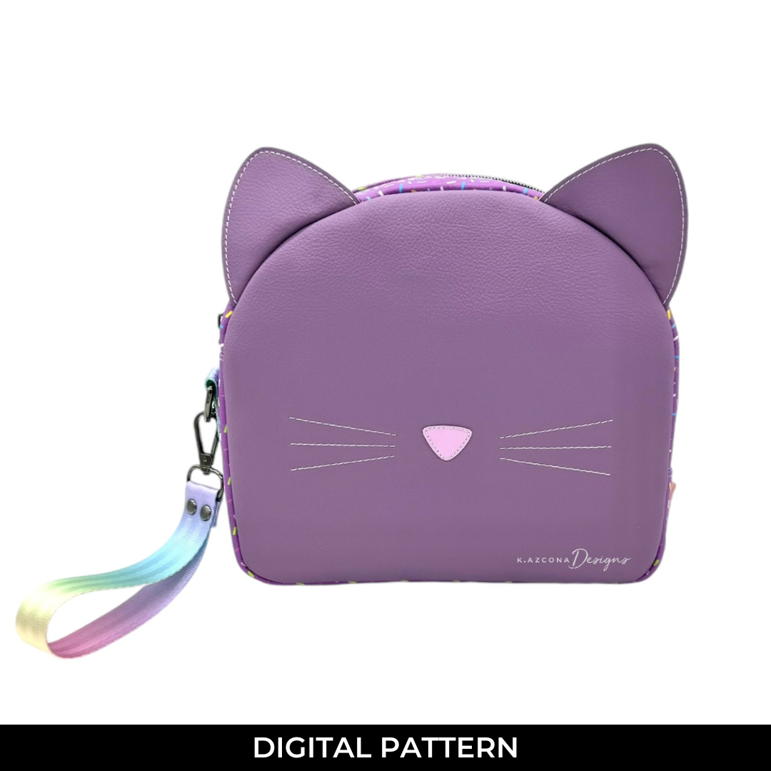 Zip-Purr Pouch Sewing Pattern