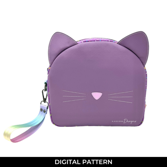 Zip-Purr Pouch Sewing Pattern
