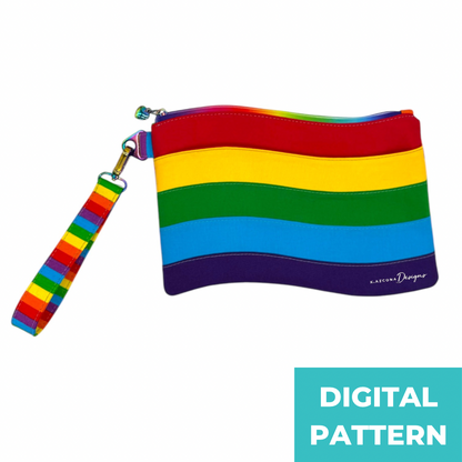 Loud and Proud Zipper Pouch Sewing Pattern