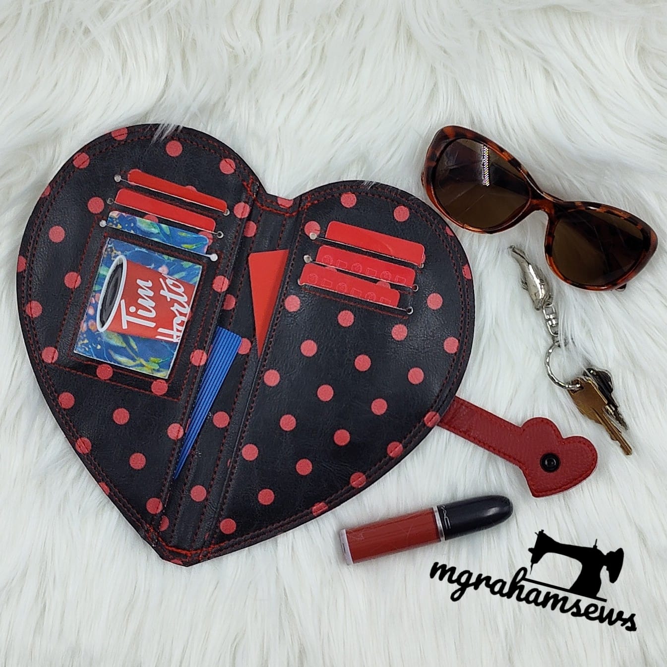 Heartbreaker Wallet Sewing Pattern