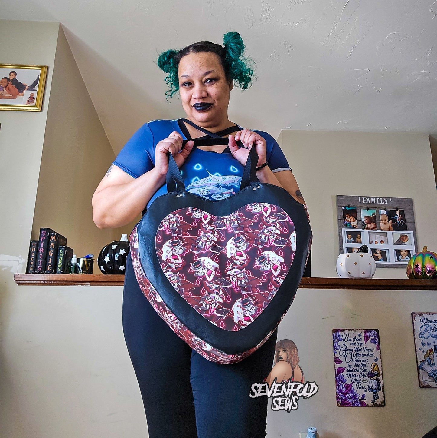 Mighty Heartbreaker Tote Bag Sewing Pattern