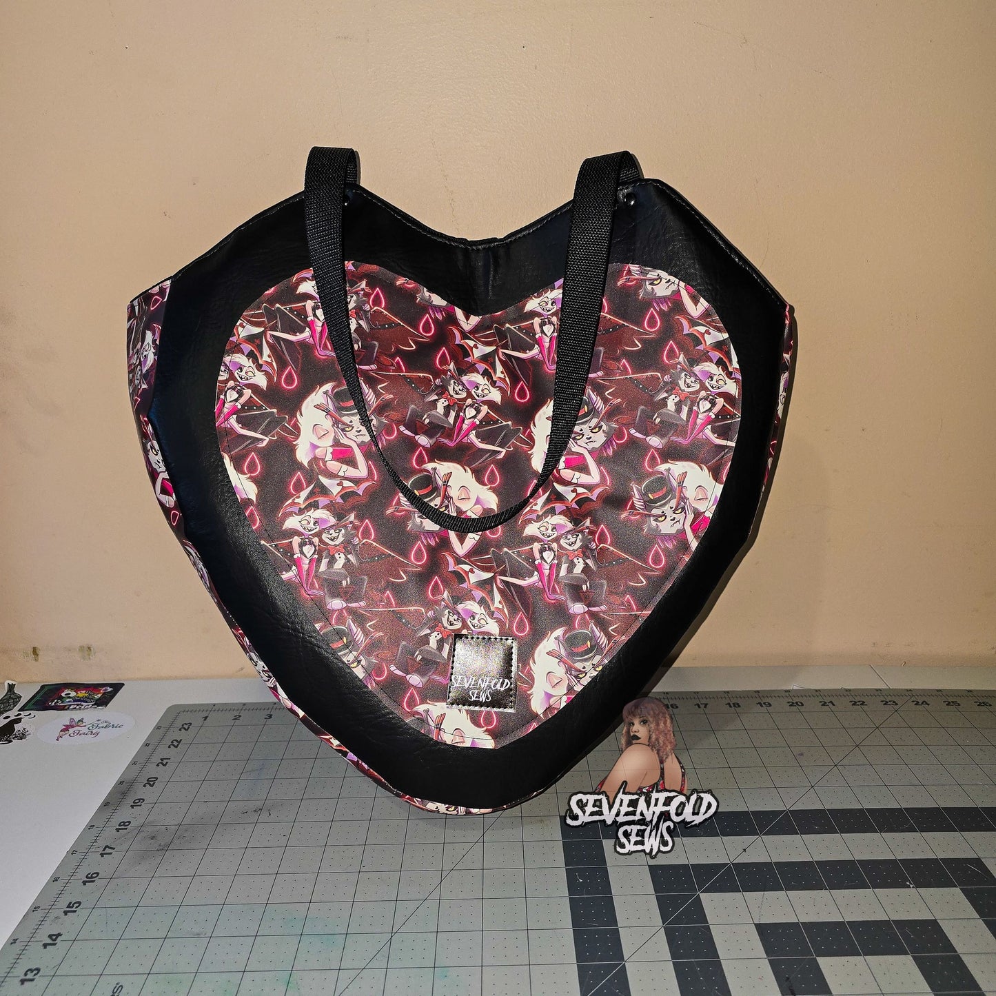 Mighty Heartbreaker Tote Bag Sewing Pattern