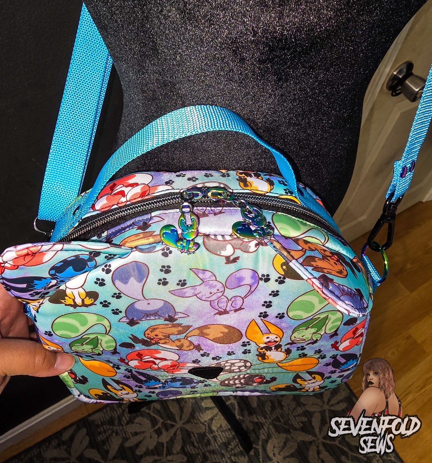 Zip-Purr Pouch Sewing Pattern