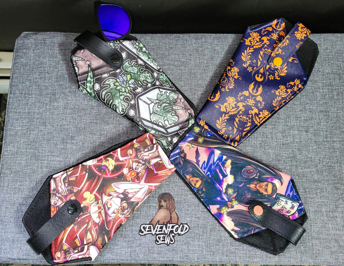 Shade Slayer Sunglass Case Sewing Pattern