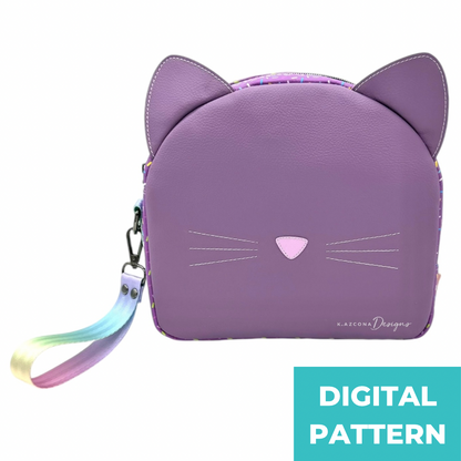 Zip-Purr Pouch Sewing Pattern