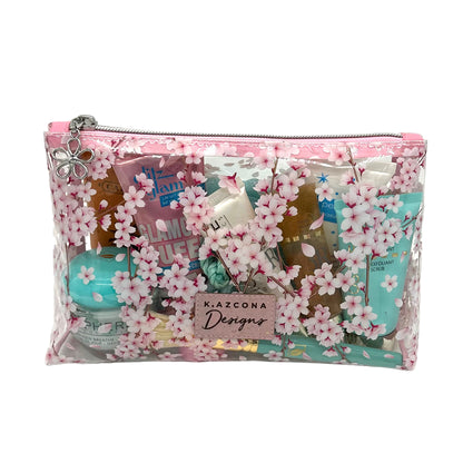 Cherry Blossom Makeup and Toiletry Bag