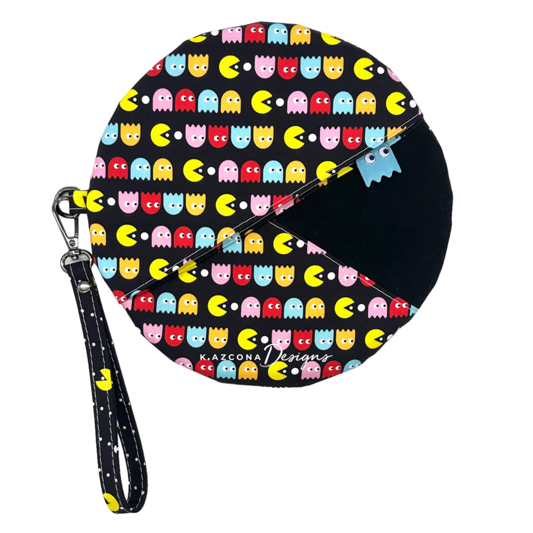 Multi-colored Pac Pouch Wristlet