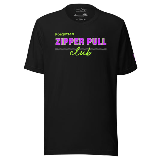 Forgotten Zipper Pull Club Unisex T-shirt
