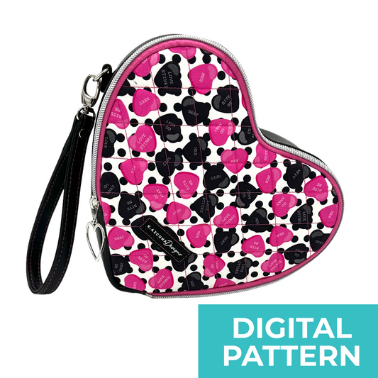 Lil' Heartbreaker Wristlet Sewing Pattern