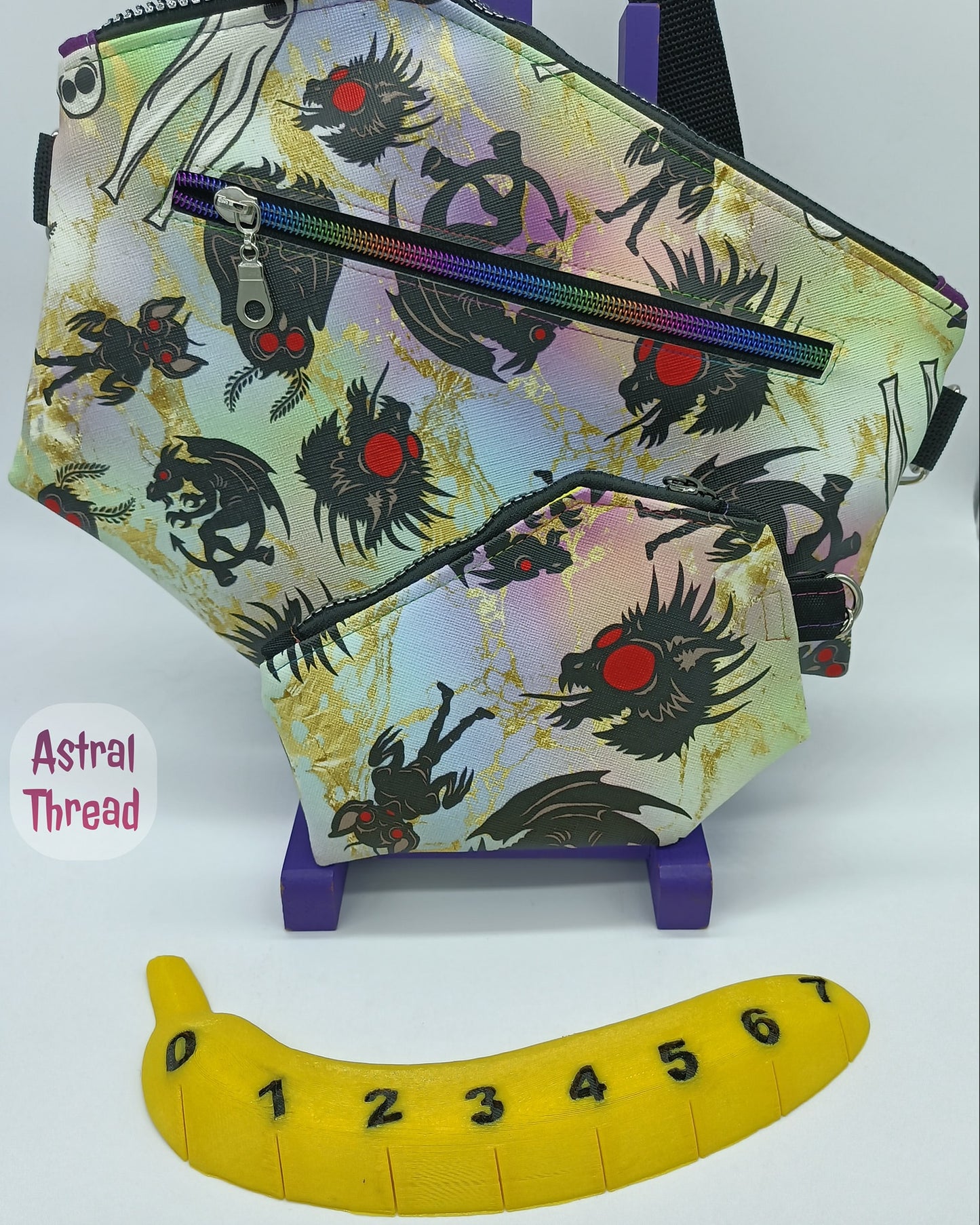 Drac Pack Bundle: Hip Bag and Mini Wristlet Sewing Patterns