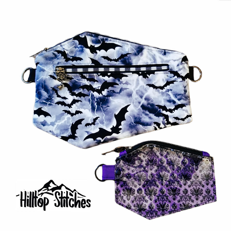 Drac Pack Bundle: Hip Bag and Mini Wristlet Sewing Patterns
