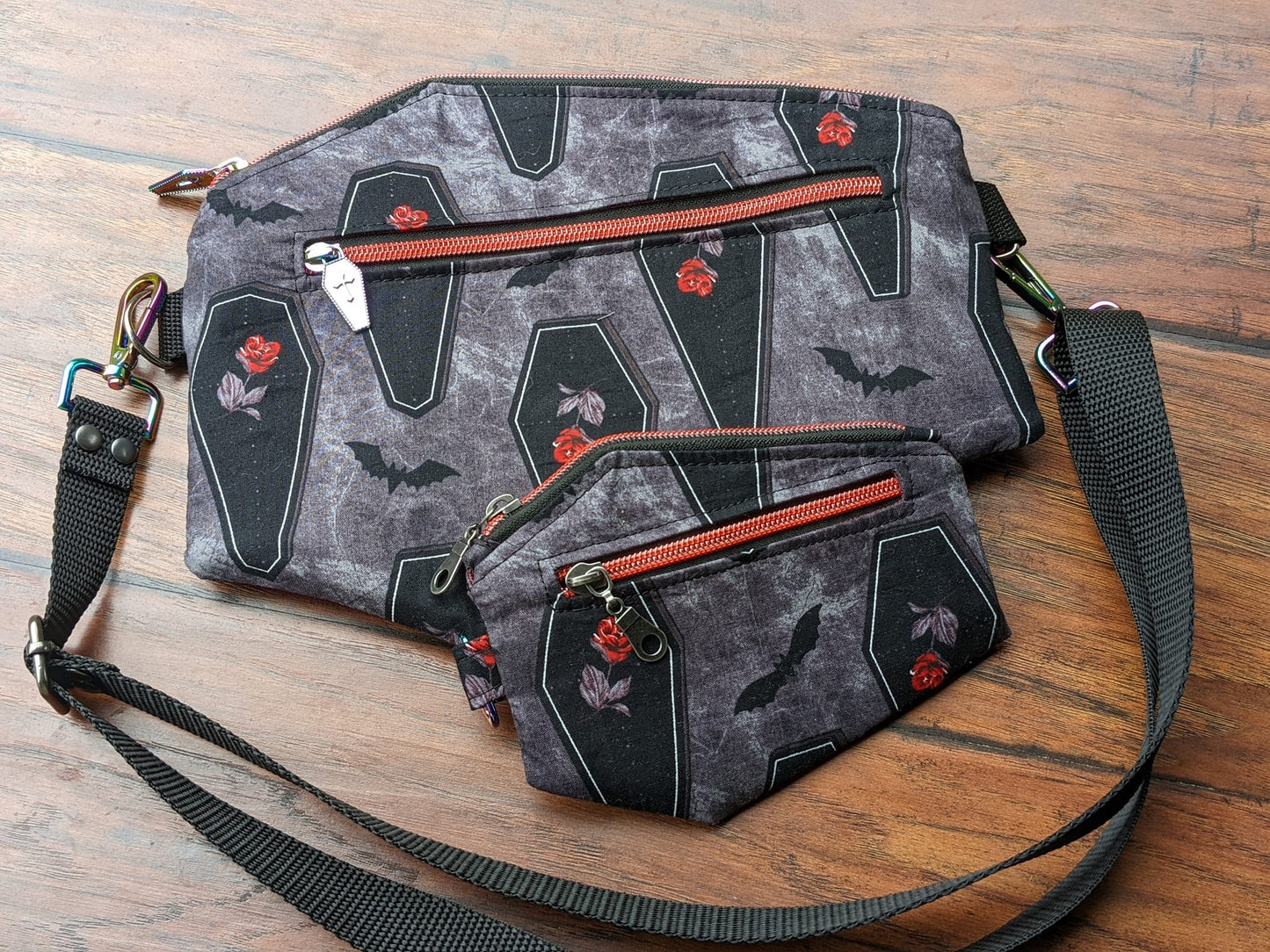 Drac Pack Bundle: Hip Bag and Mini Wristlet Sewing Patterns
