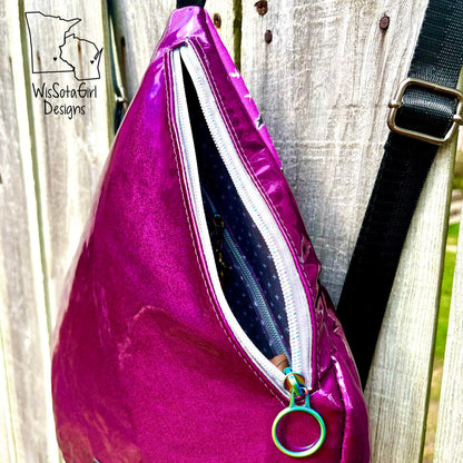 Raindrop Sling Bag Sewing Pattern