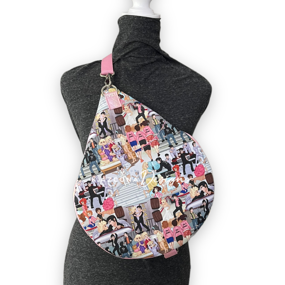 Raindrop Sling Bag Sewing Pattern