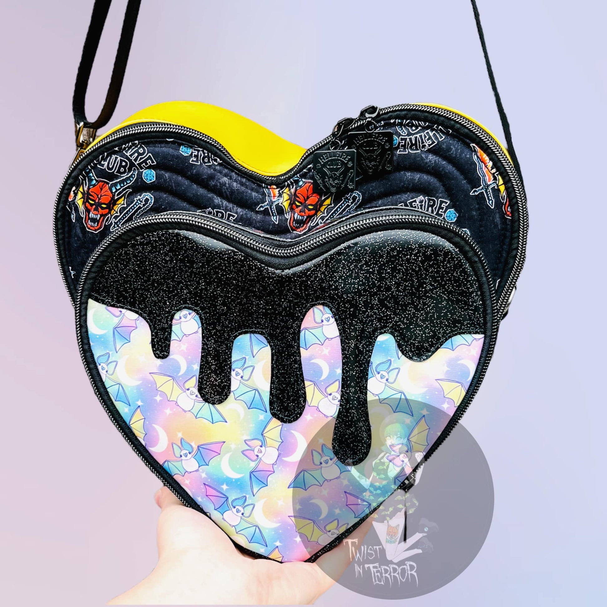 Custom Heartbreaker Crossbody Bag Heart Shaped Purse -  Österreich