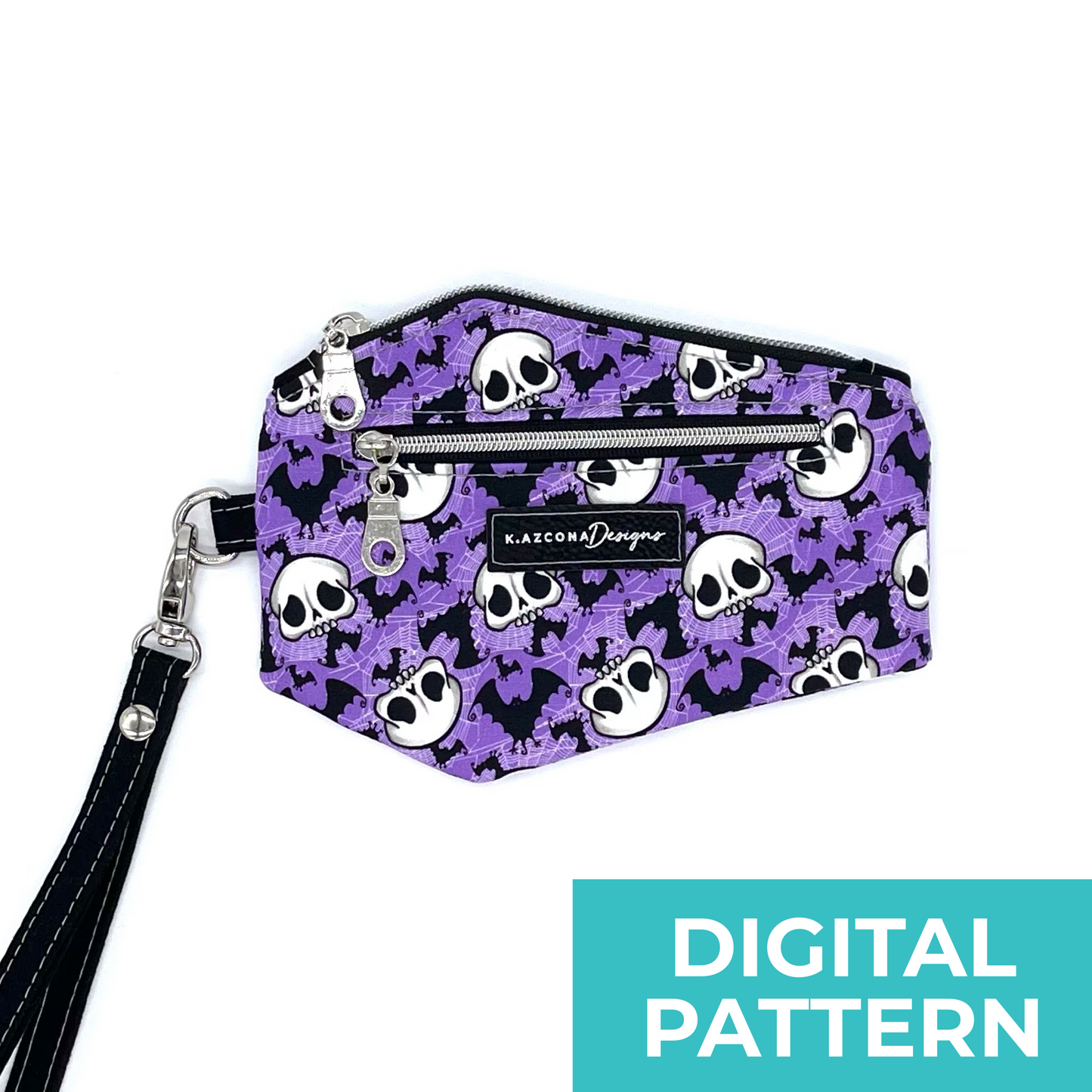 Drac Pack Mini Wristlet Sewing Pattern