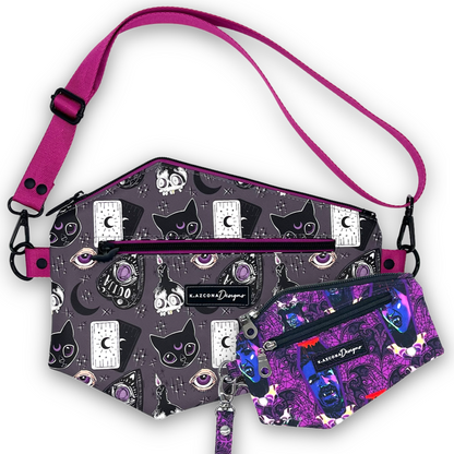 Drac Pack Bundle: Hip Bag and Mini Wristlet Sewing Patterns