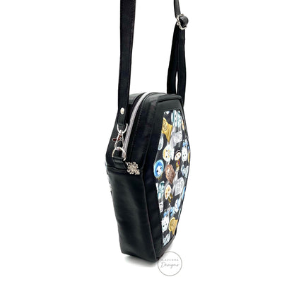 Hitchhiking Ghosts Coffin Crossbody Bag