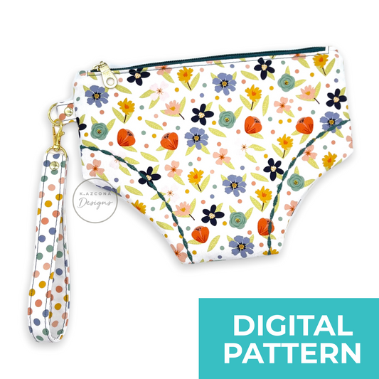 Panties in a Bunch Wristlet Sewing Pattern