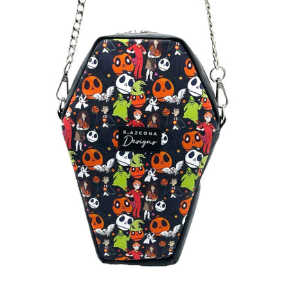 Wizard Boogie Man Coffin Crossbody Bag