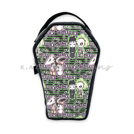 Ghoul Coffin Train Case Bag