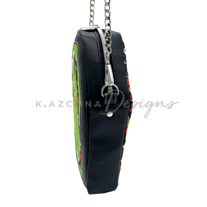 Wizard Boogie Man Coffin Crossbody Bag
