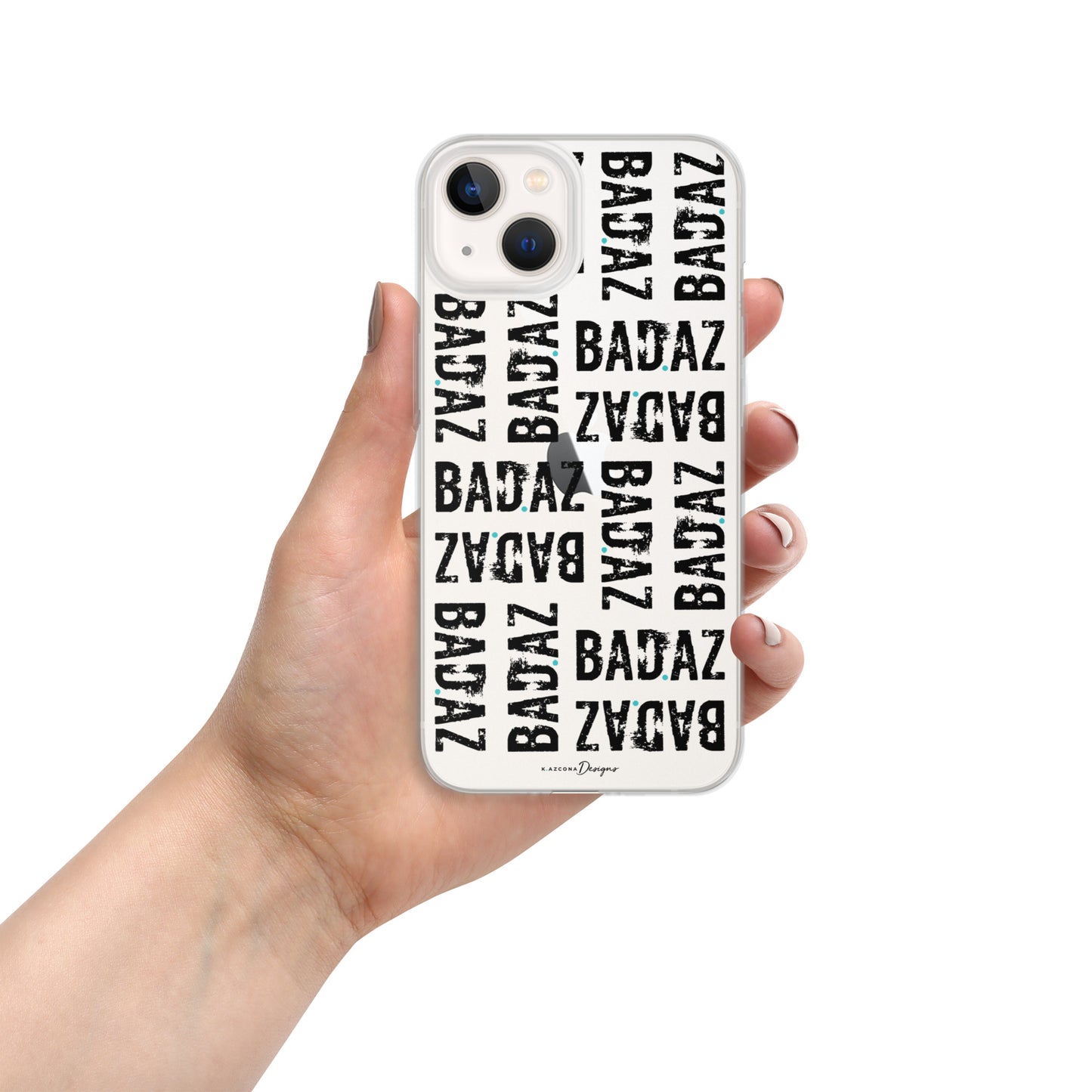 BAD.AZ iPhone Case - Black