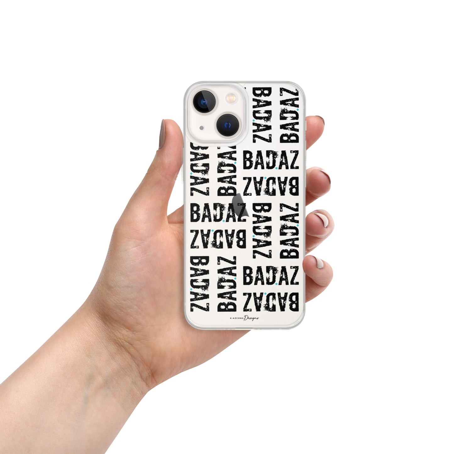 BAD.AZ iPhone Case - Black