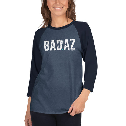 BAD.AZ 3/4 sleeve raglan shirt