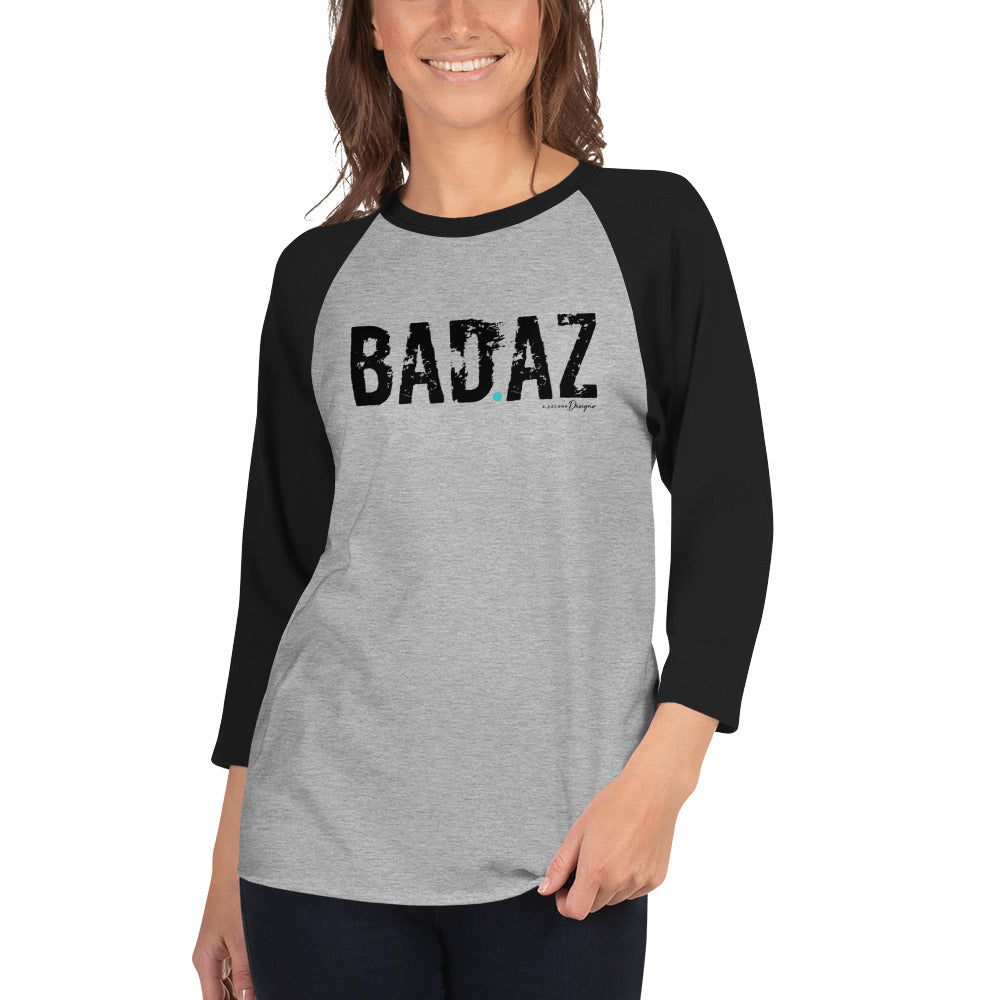 BAD.AZ 3/4 sleeve raglan shirt