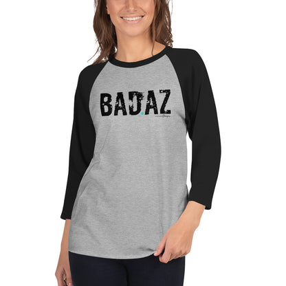 BAD.AZ 3/4 sleeve raglan shirt