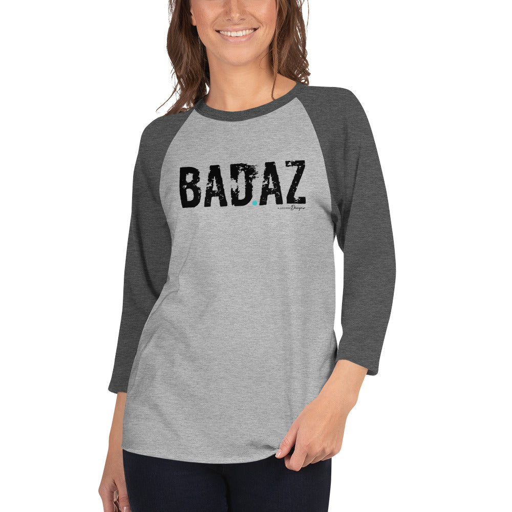 BAD.AZ 3/4 sleeve raglan shirt