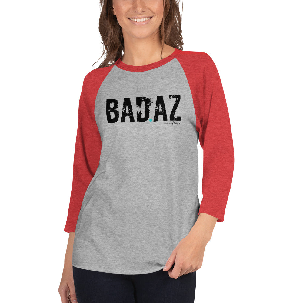 BAD.AZ 3/4 sleeve raglan shirt
