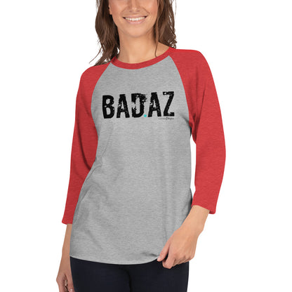 BAD.AZ 3/4 sleeve raglan shirt